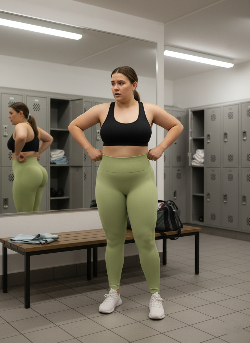 Legging de Gymnastique & Fitness Sans Couture | Taille Haute, Sexy et Respirant Lunacomfort